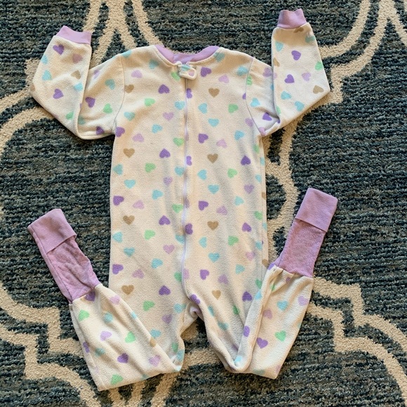 Lot vguc Disney PJs set and footsies girl 4T/5T - Picture 4 of 5